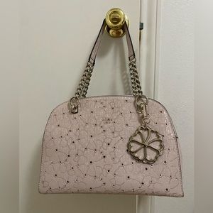 Pink guess handbag